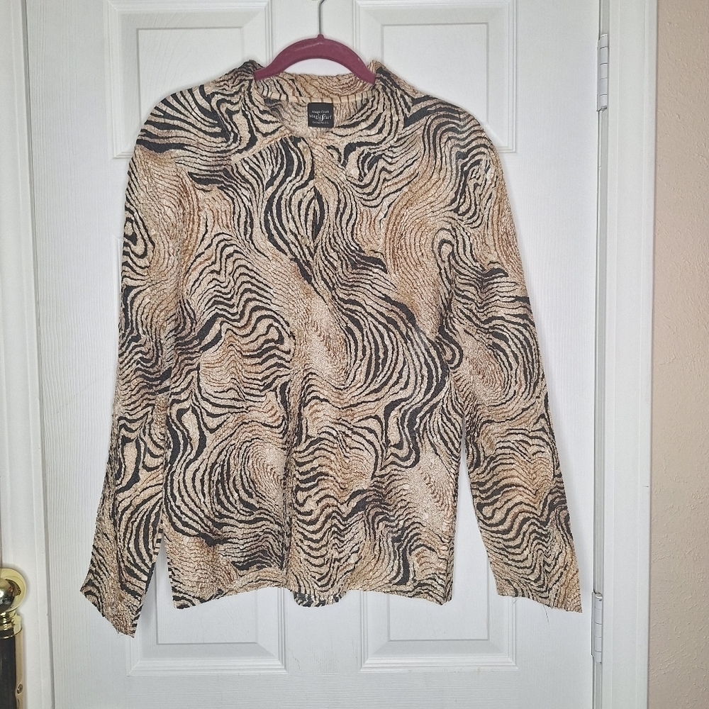 Magic Crush Magic Scarf Shirt Size Small - Large